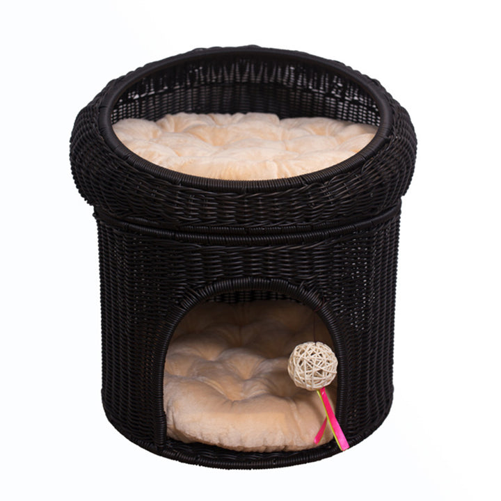 Cat furniture with integrated sleeping area
