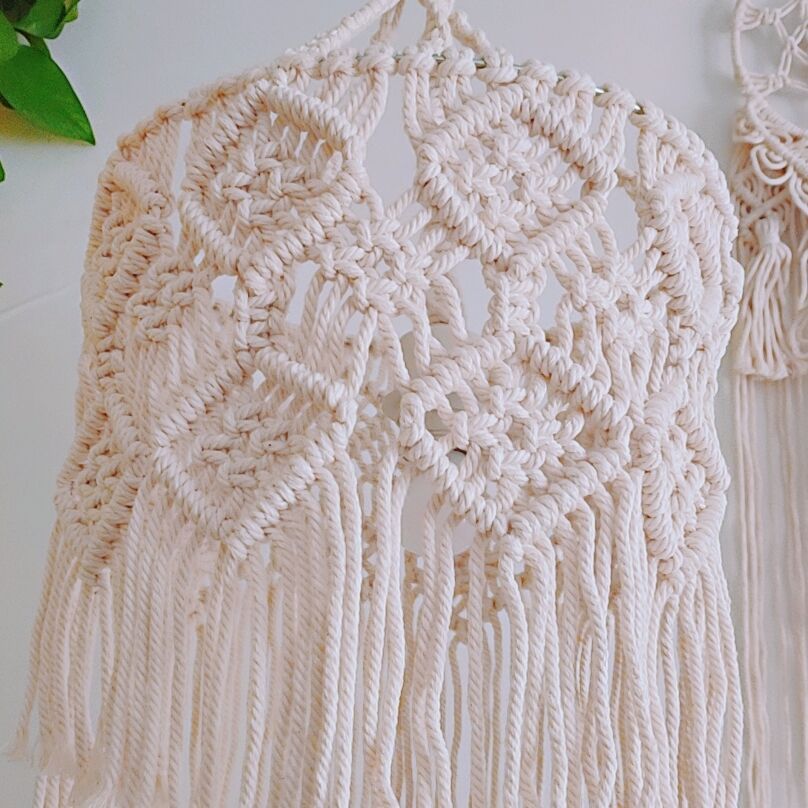Macrame Hanging Lamp Shade