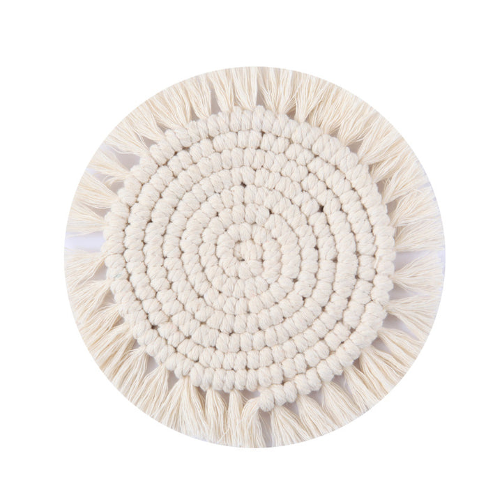 Decorative Round Macrame Trivet
