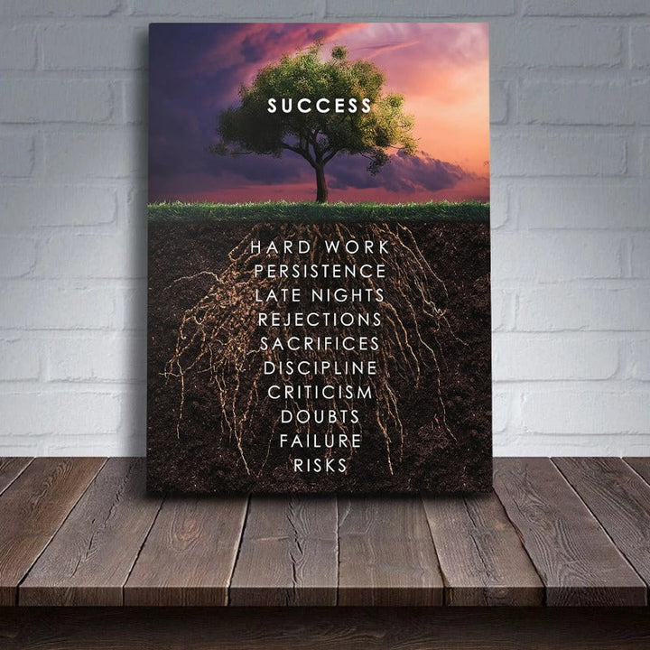 Success - Canvas Wall Art Painting