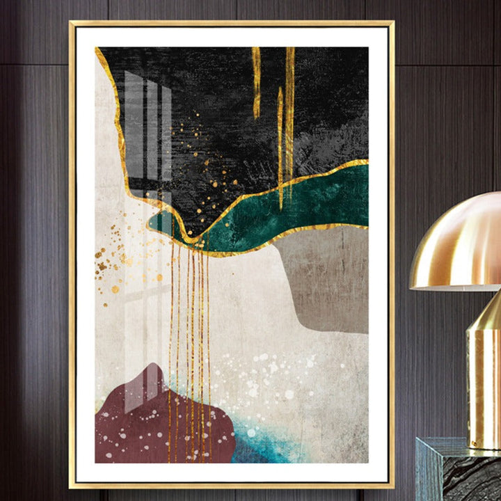 Gold Is Elegance - Canvas Wall Art Painting