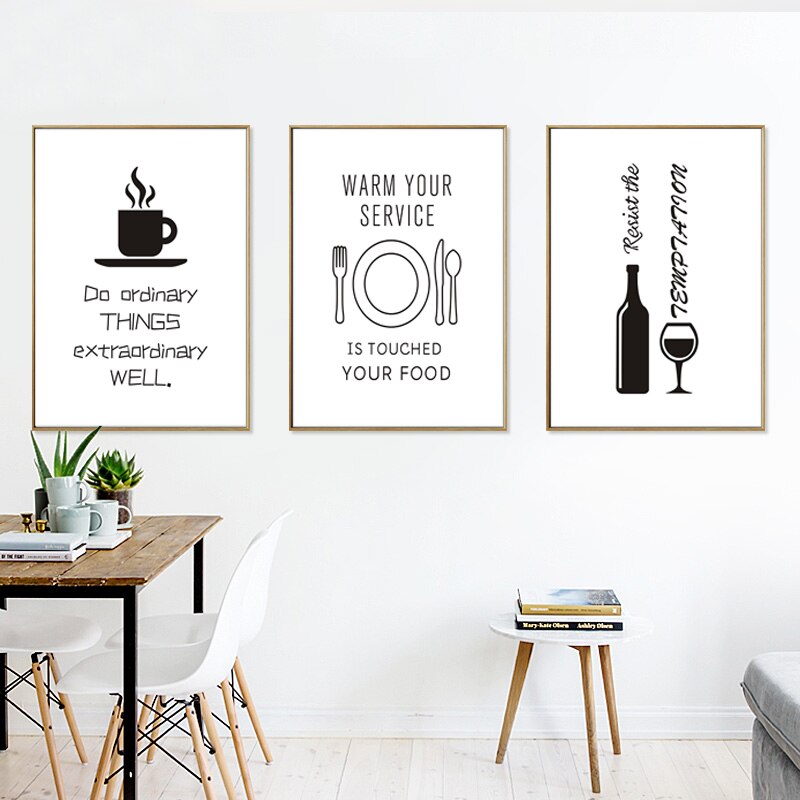 Minimalist Food Wine - Canvas Wall Art Painting
