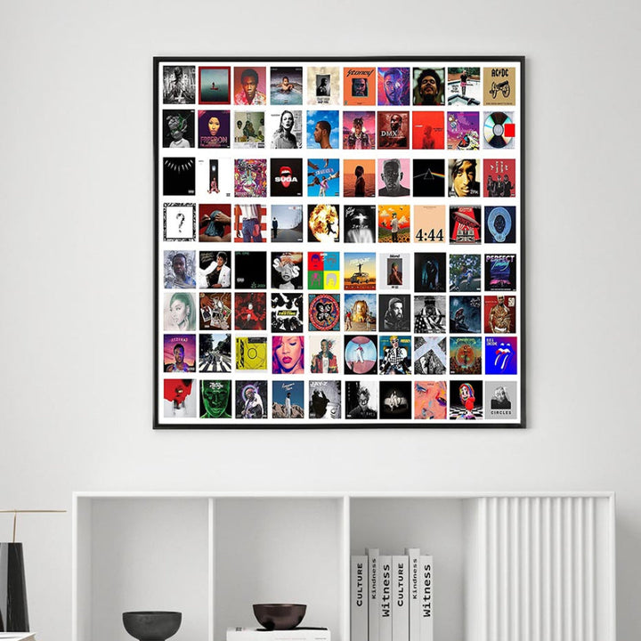 Famous Figure Exhibition Modern Posters Canvas