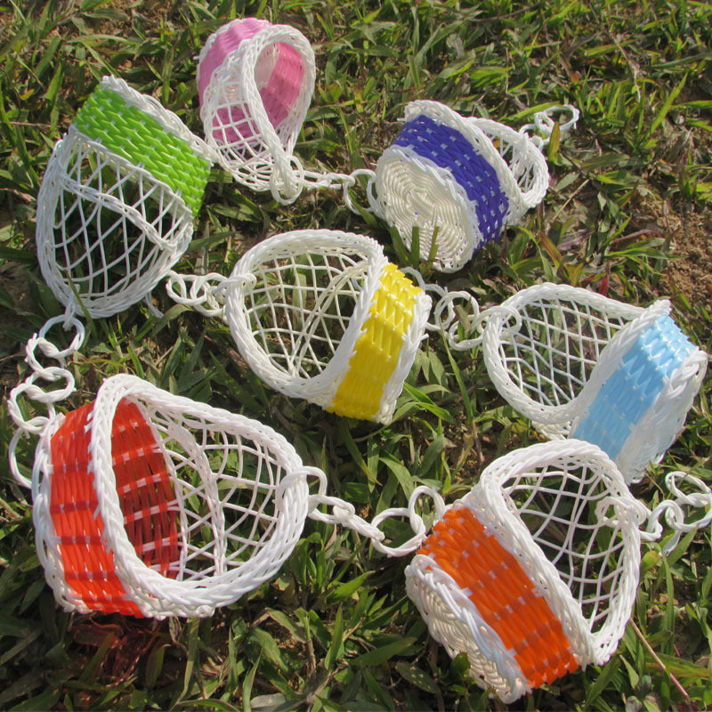 Decorative Woven Hanging Planter