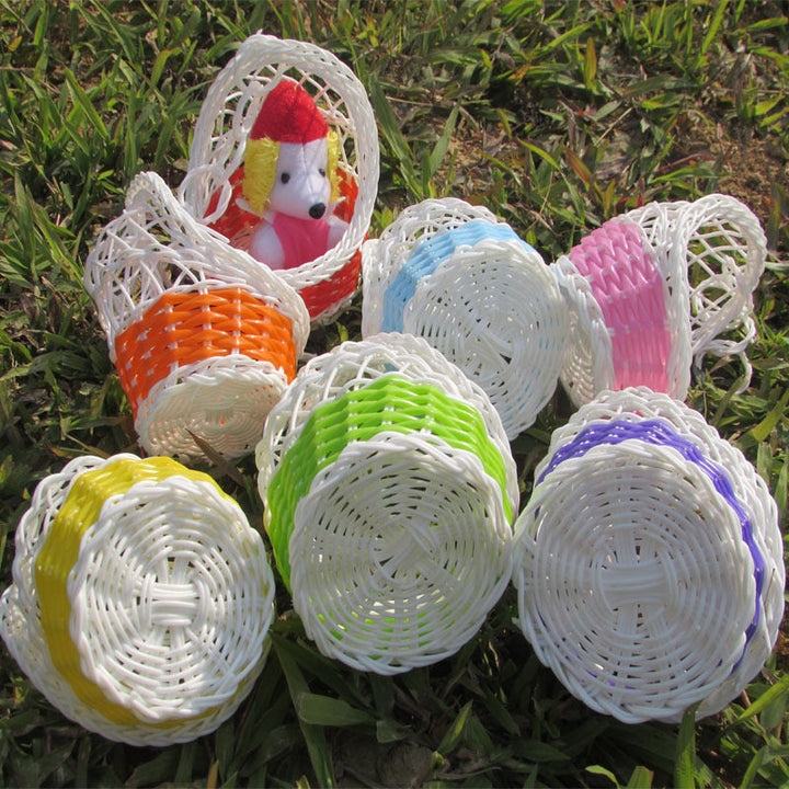 Decorative Woven Hanging Planter