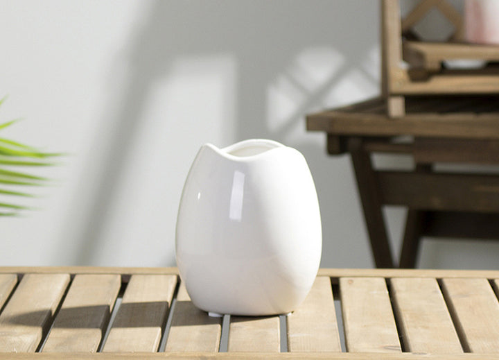 Stylish ceramic vase