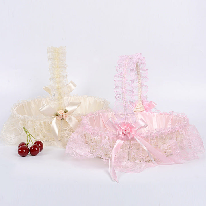 Decorative Lace Basket