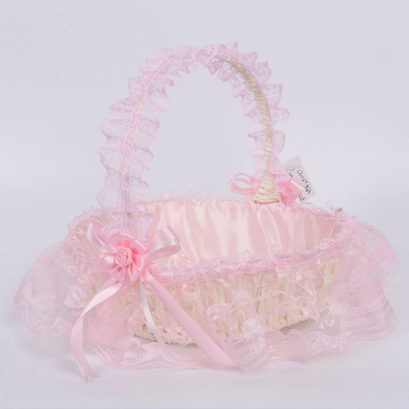 Decorative Lace Basket
