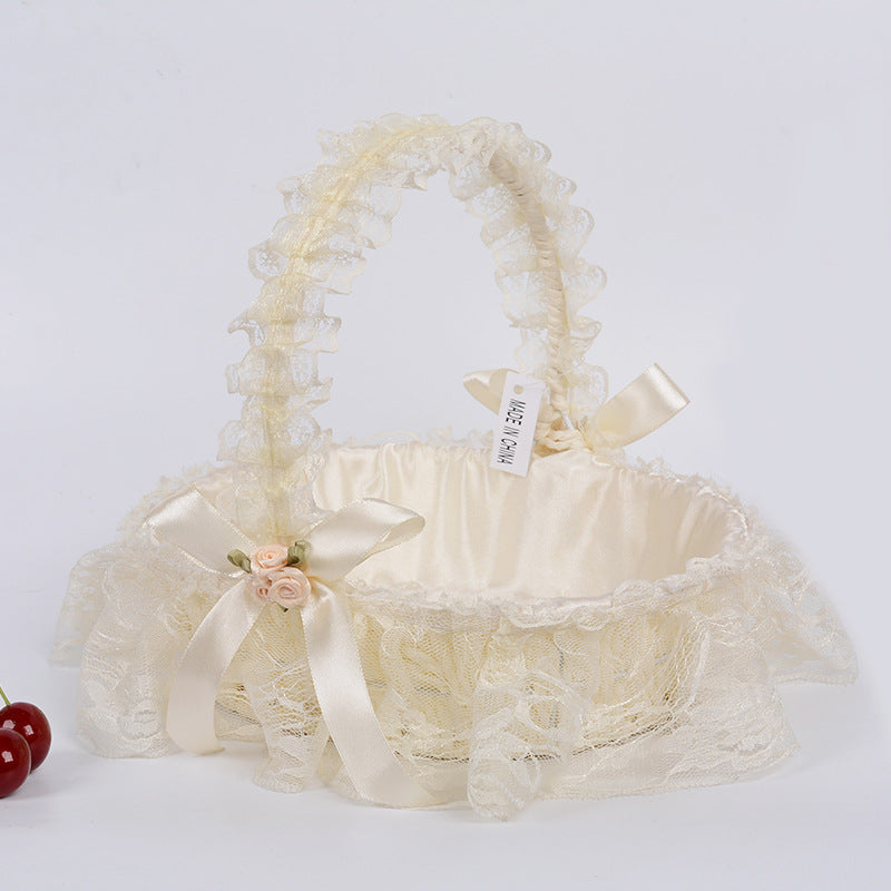 Decorative Lace Basket