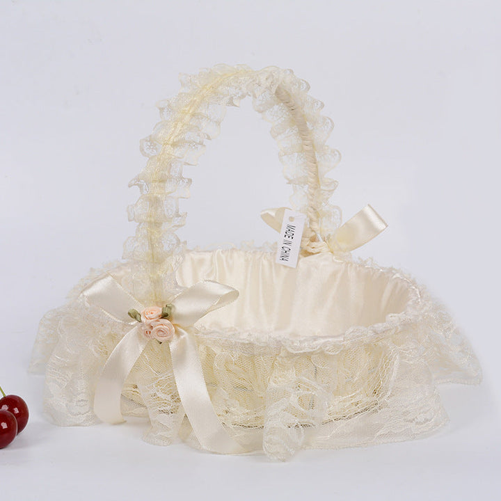 Decorative Lace Basket