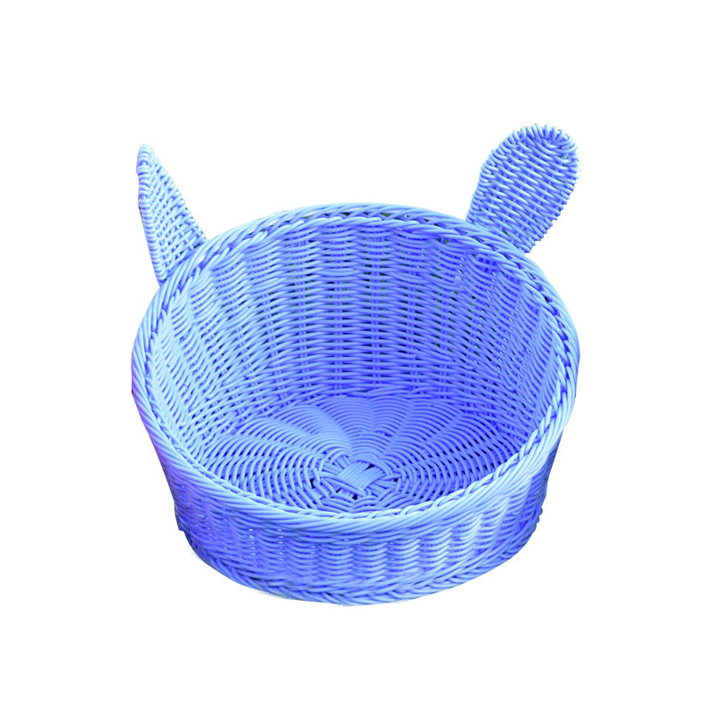 Cute Bunny-Shaped Storage Basket