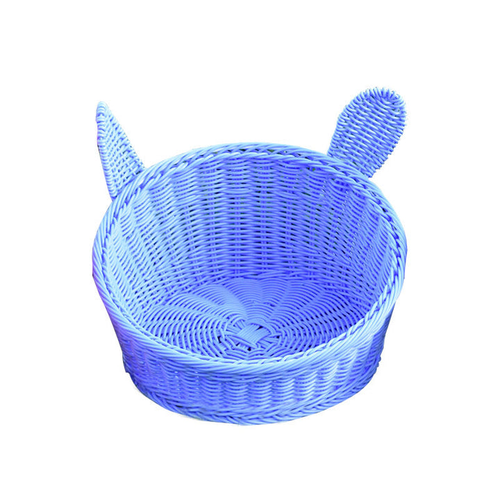 Cute Bunny-Shaped Storage Basket