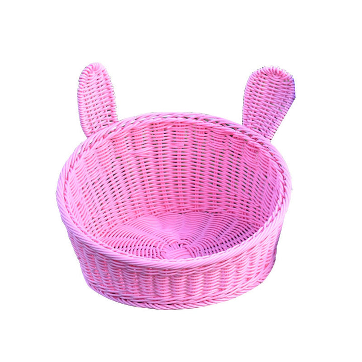 Cute Bunny-Shaped Storage Basket