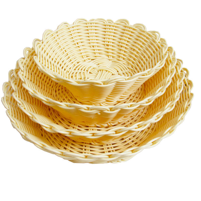 Stackable Woven Serving Bowls
