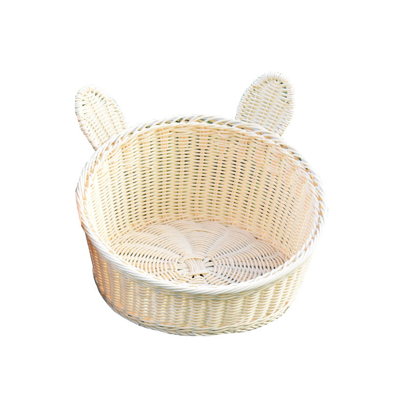 Cute Bunny-Shaped Storage Basket