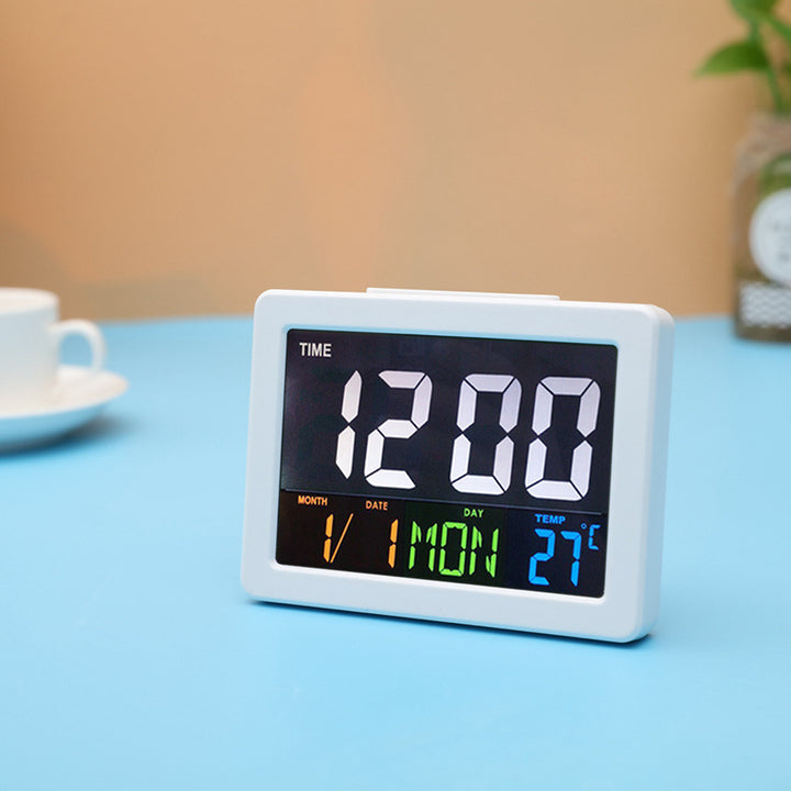 Digital Thermometer and Hygrometer Alarm Clock