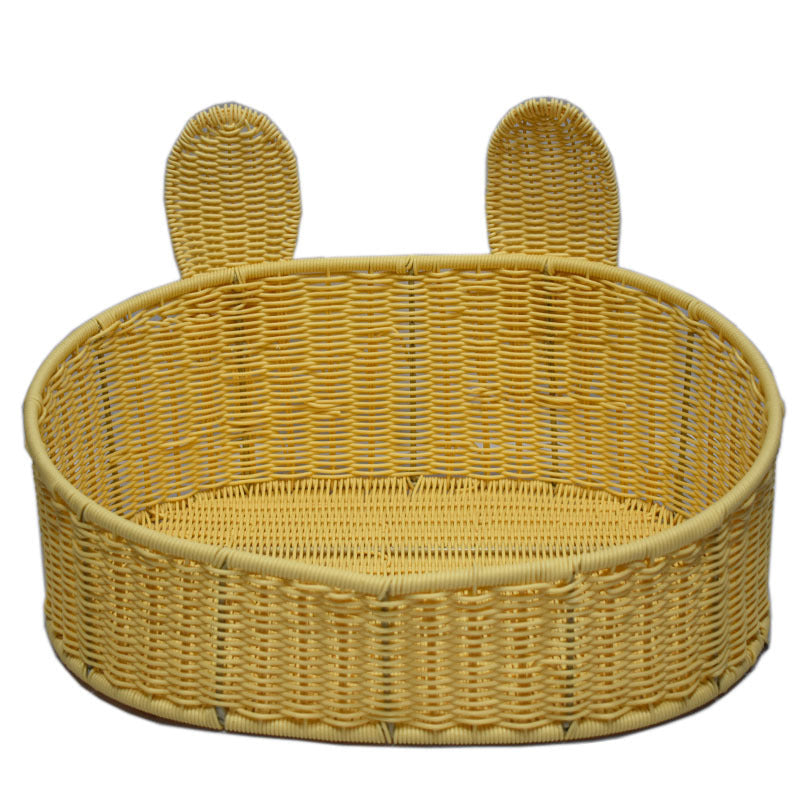 Decorative Woven Pet Bed