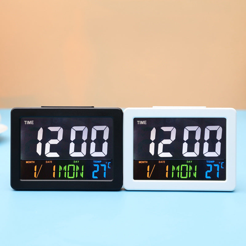 Digital Multifunction Alarm Clock with Large Display