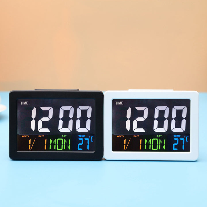 Digital Thermometer and Hygrometer Alarm Clock