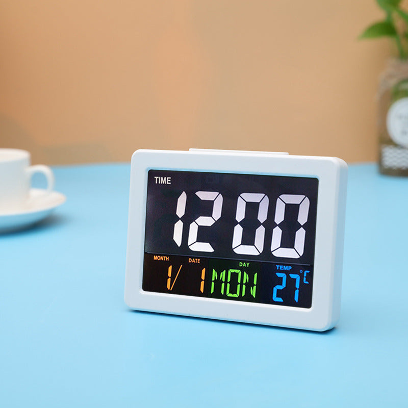 Digital Thermometer and Hygrometer Alarm Clock