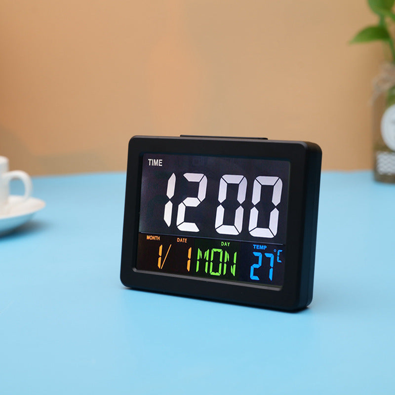 Digital Thermometer and Hygrometer Alarm Clock