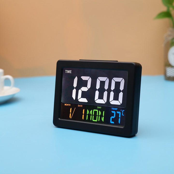 Digital Thermometer and Hygrometer Alarm Clock