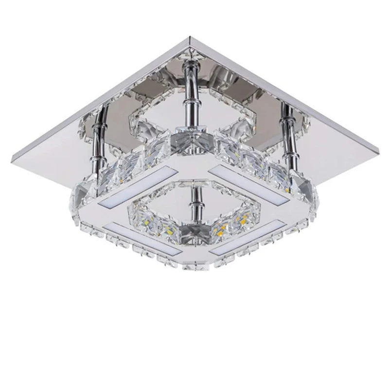 Ceiling Lamp Lights - Decorative LED Lamps For Room Chandelier Crystal Chandeliers - Home Kitchen Bedroom Living Modern Dining Hallway