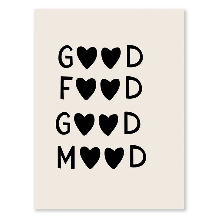 Kitchen Cooking Love Quotes Wall Art Fine Art Canvas Prints Minimalist Modern Typographic Posters Pictures For Kitchen Dining Room Cafe Art Decor