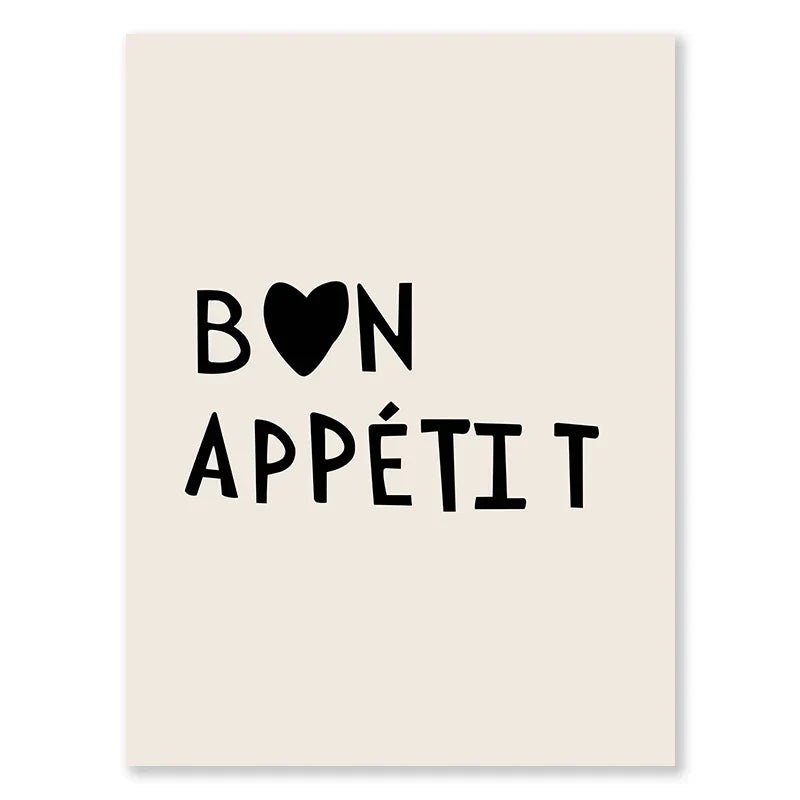 Kitchen Cooking Love Quotes Wall Art Fine Art Canvas Prints Minimalist Modern Typographic Posters Pictures For Kitchen Dining Room Cafe Art Decor