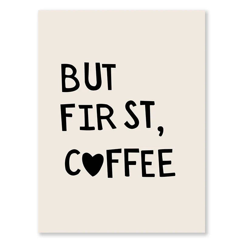 Kitchen Cooking Love Quotes Wall Art Fine Art Canvas Prints Minimalist Modern Typographic Posters Pictures For Kitchen Dining Room Cafe Art Decor