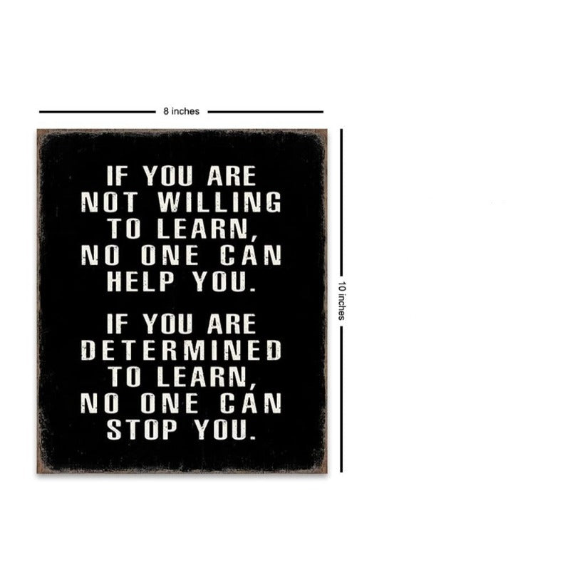 Wall Art & Decor Motivational Poster