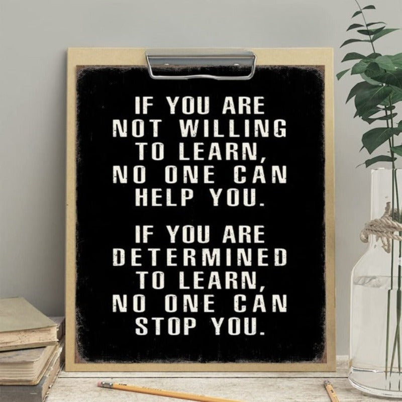Wall Art & Decor Motivational Poster