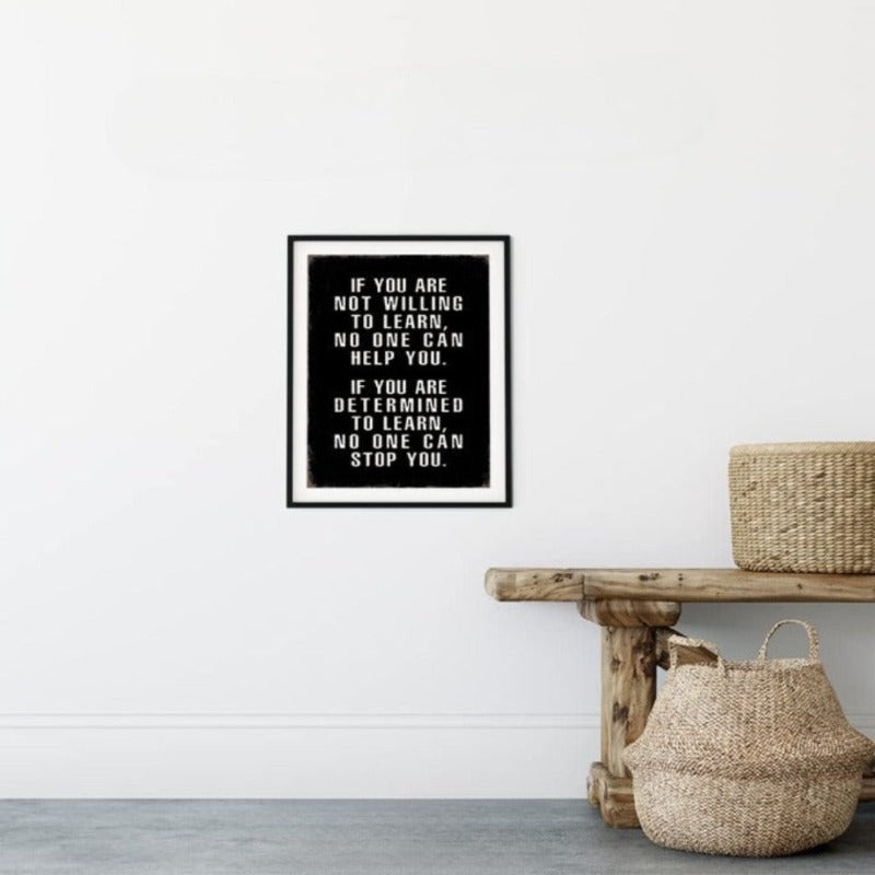 Wall Art & Decor Motivational Poster