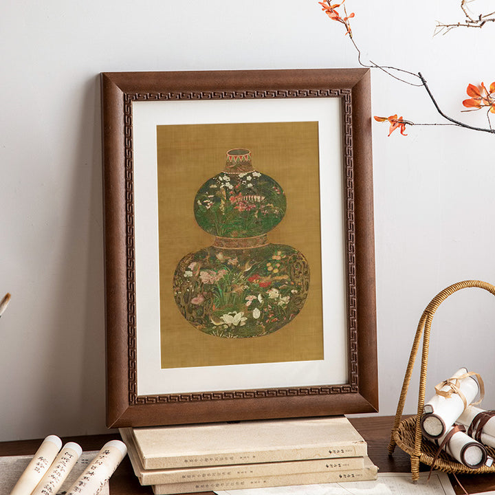 Elegant Framed Botanical Art Print