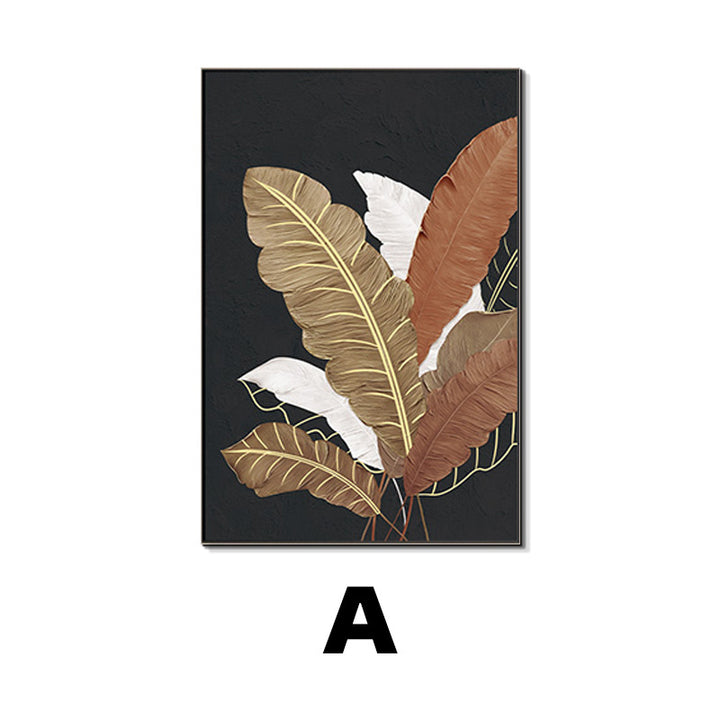 Botanical Leaf Canvas Wall Art