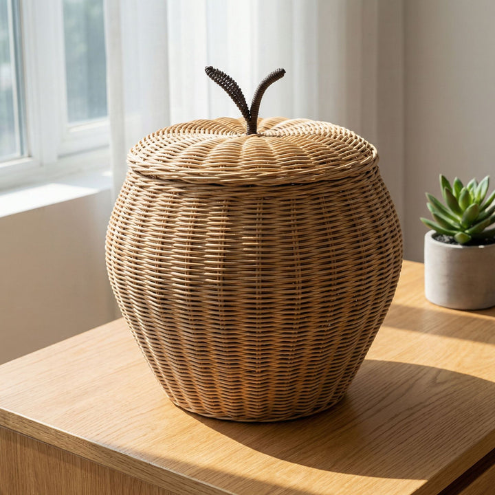 Decorative storage basket