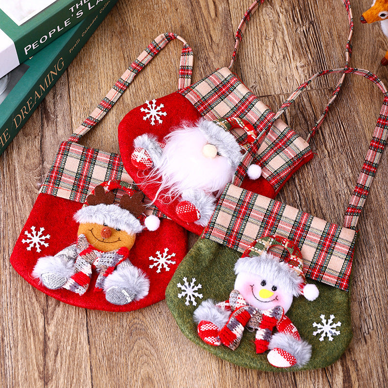 Playful Christmas Shoulder Bag