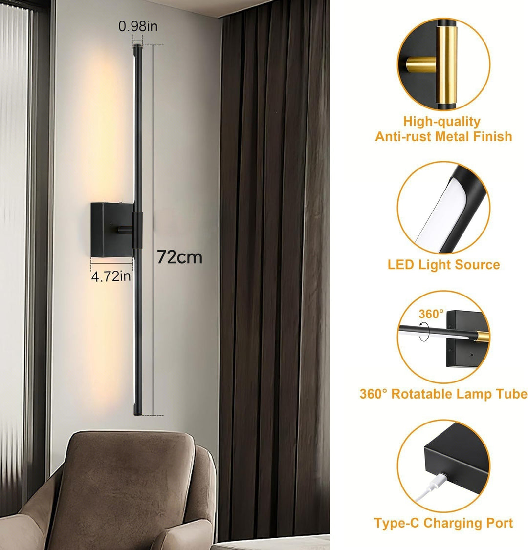 Modern Rotating Wall Lamp