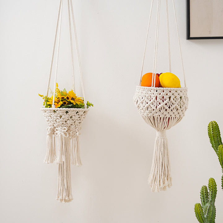 Macramé Hanging Plant Basket