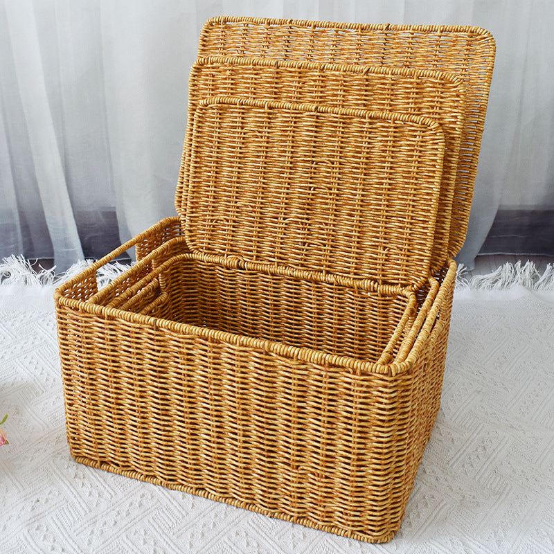 Woven Storage Organizer Box