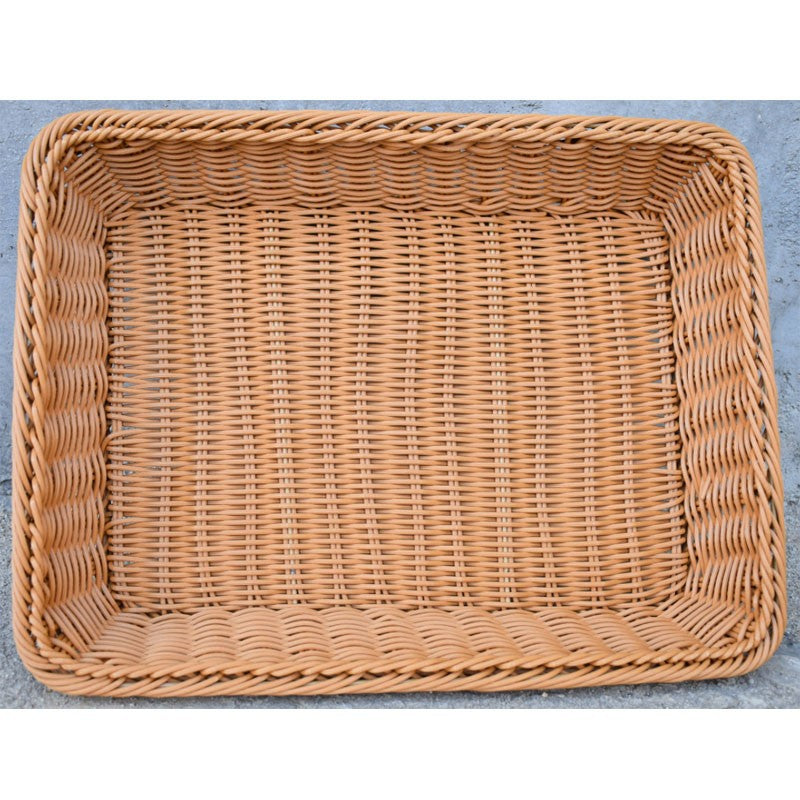 Handwoven Rectangular Storage Tray