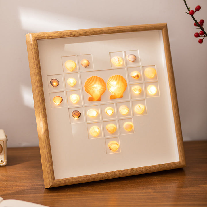 Decorative Shell Shadow Box Frame