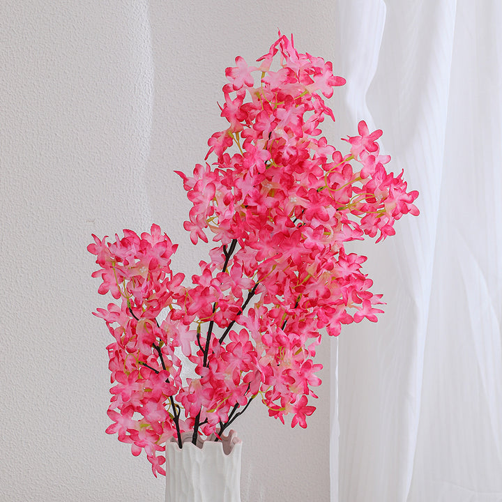 Artificial flower branch with delicate details
