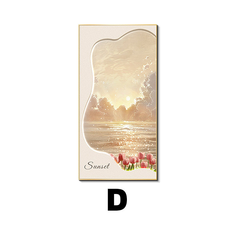 Elegant Coastal Sunset Wall Art