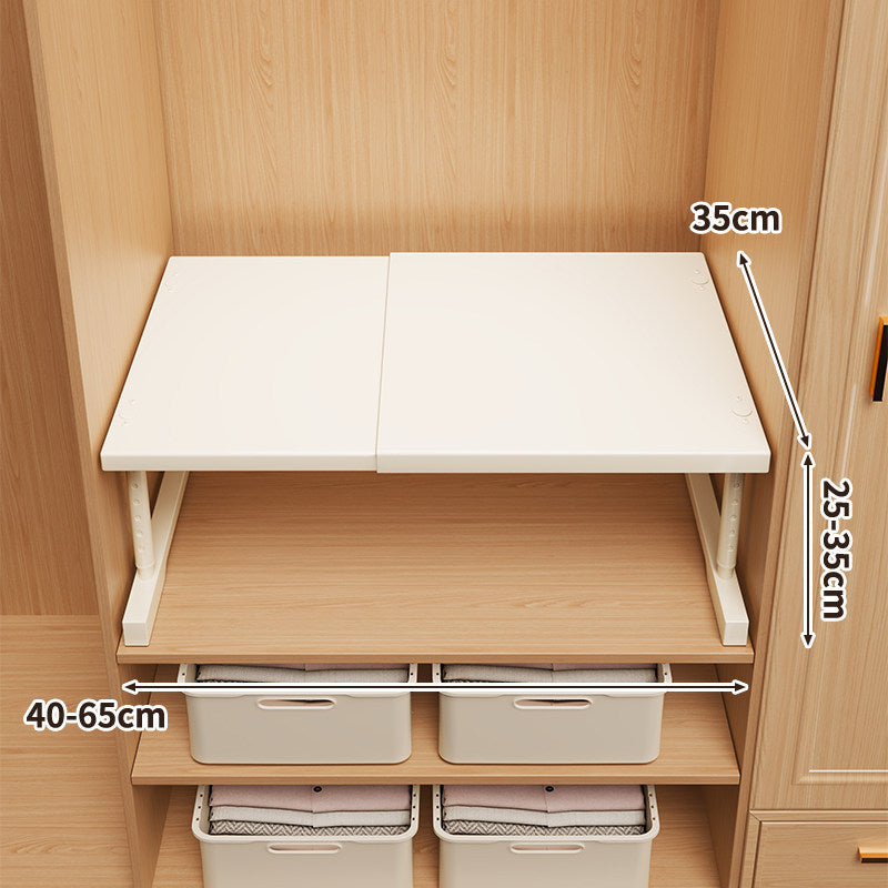 Adjustable Folding Cabinet Shelf Extender