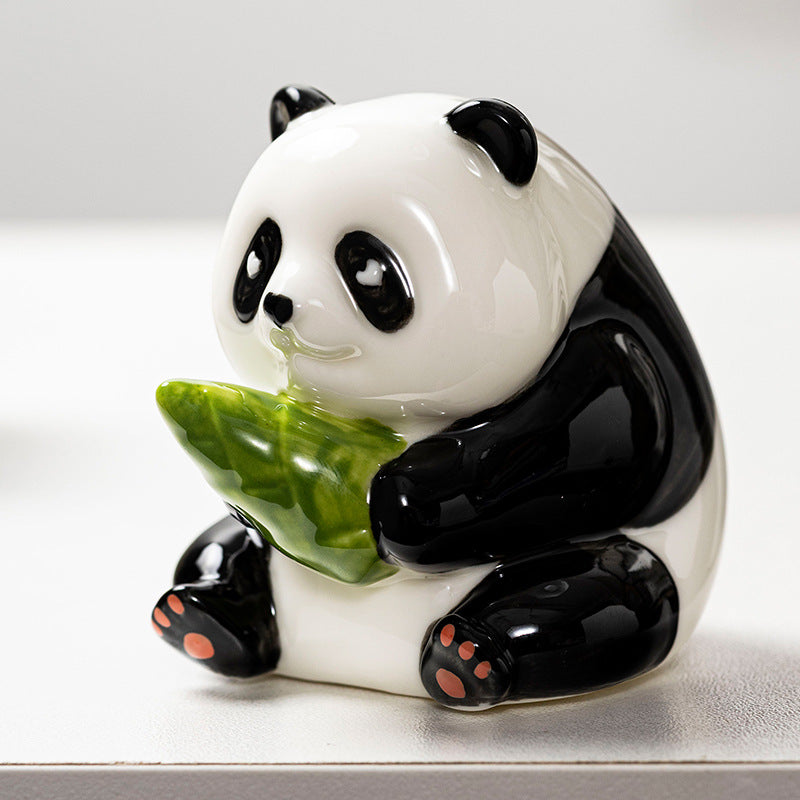 Cute Panda Decorative Figure