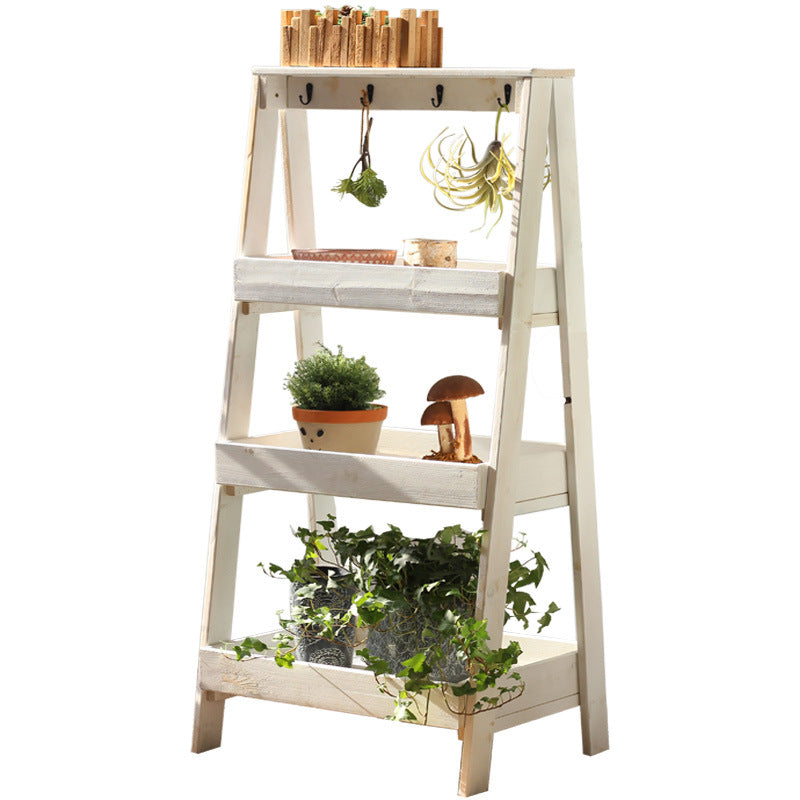 Wooden shelf