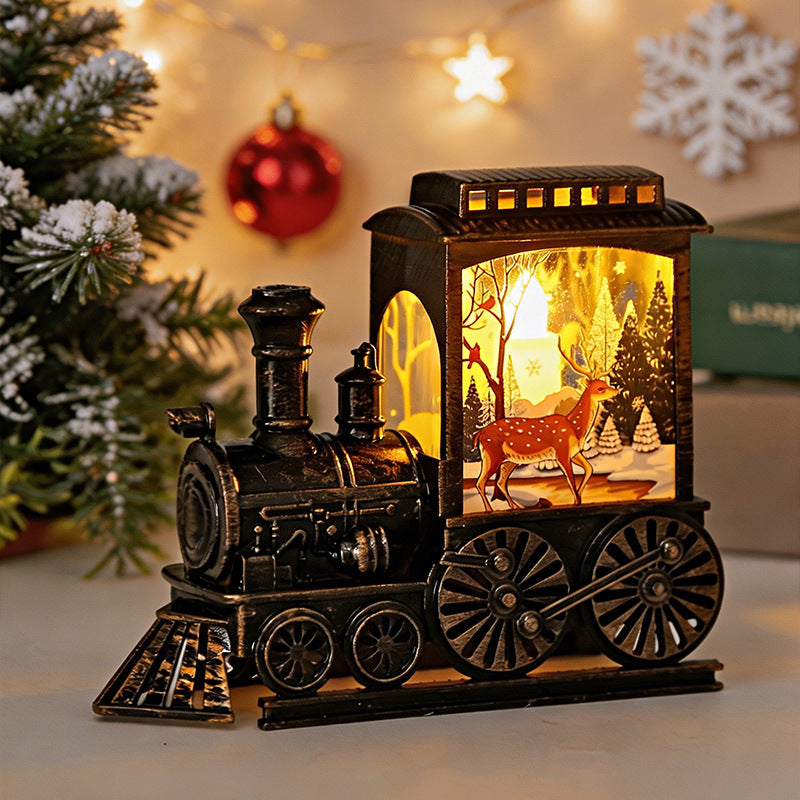 Christmas LED Pull Lantern