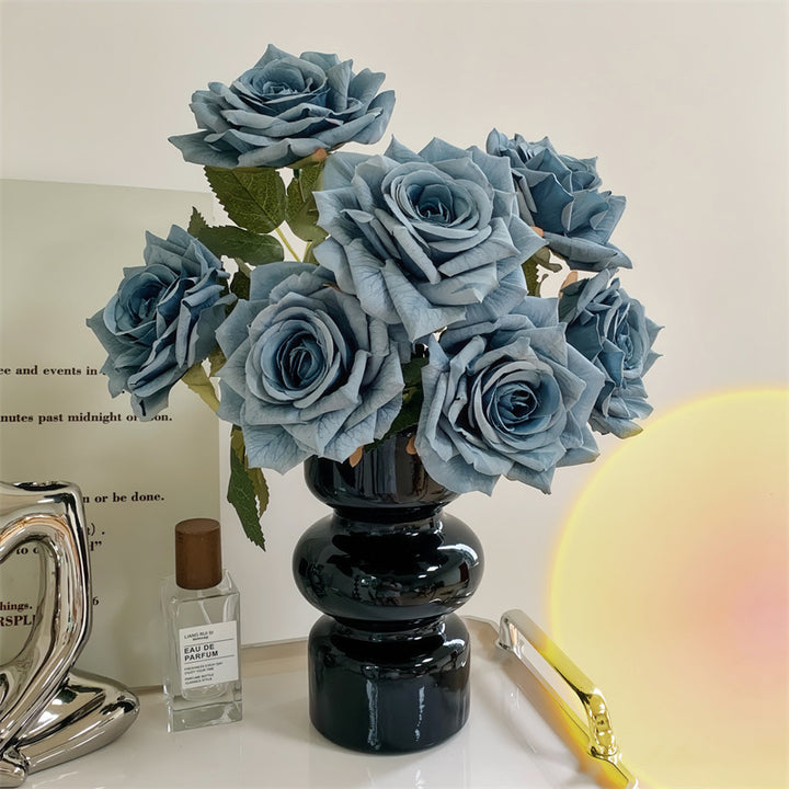 Luxurious Faux Green Rose Bouquet