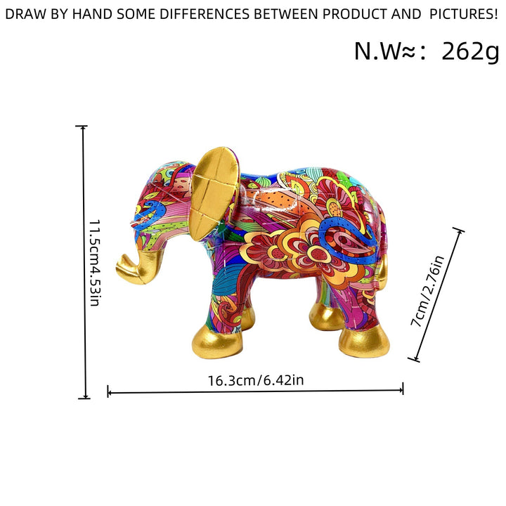 Decorative elephant figure